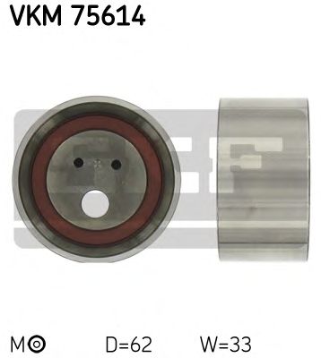 Натяжной ролик ремня ГРМ SKF VKM 75614