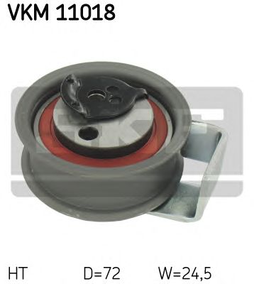 Натяжний ролик ременя ГРМ SKF VKM 11018