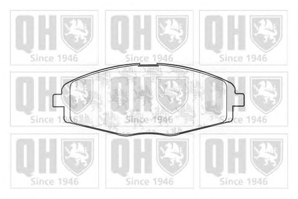 Тормозные колодки QUINTON HAZELL BP1114