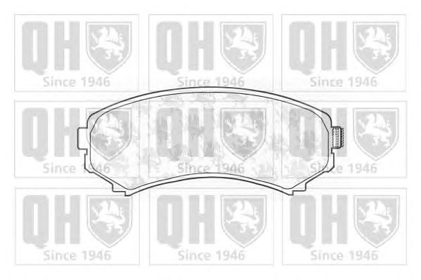 Тормозные колодки QUINTON HAZELL BP1250