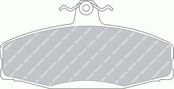 Тормозные колодки FERODO FDB610B