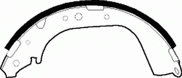 Тормозные колодки FERODO FSB213