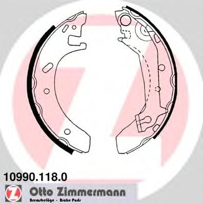 Тормозные колодки ZIMMERMANN 10990.118.0