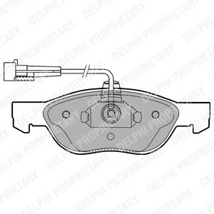 Тормозные колодки DELPHI LP1413