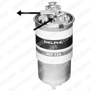 Паливний фільтр DELPHI HDF534