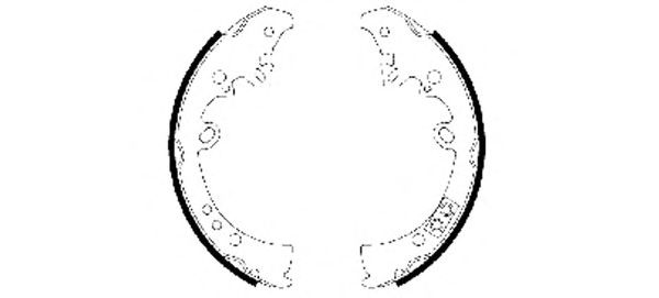 Тормозные колодки HELLA 8DB 355 003-011