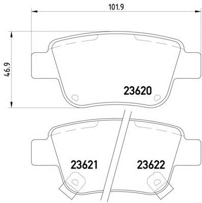 Тормозные колодки HELLA 8DB 355 017-331