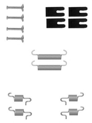 Ремкомплект ручника HELLA 8DZ 355 201-891