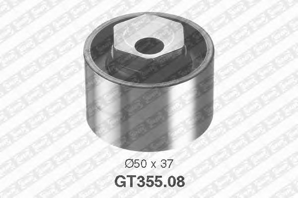 Натяжной ролик ремня ГРМ SNR GT355.08
