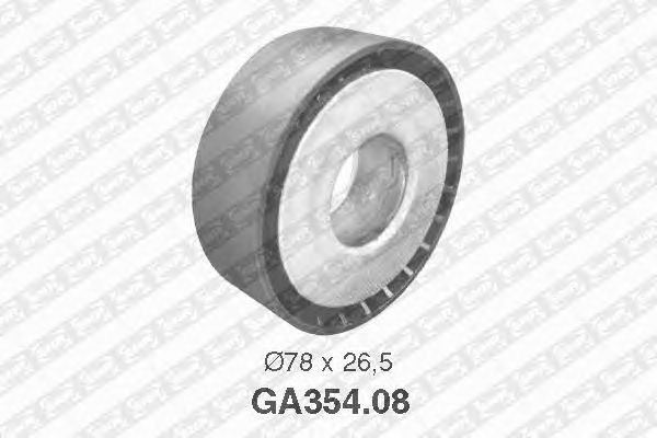 Натяжной ролик поликлинового ремня SNR GA354.08