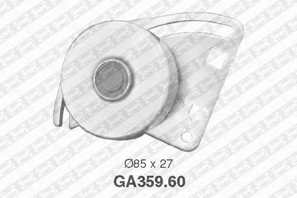 Натяжной ролик поликлинового ремня SNR GA359.60
