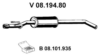 Резонатор EBERSPACHER 08.194.80