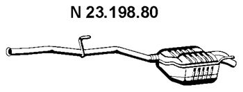 Глушитель EBERSPACHER 23.198.80