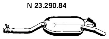 Глушитель EBERSPACHER 23.290.84
