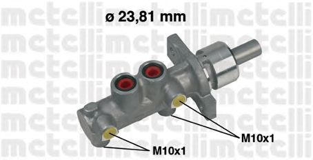 Головний гальмівний циліндр METELLI 05-0377