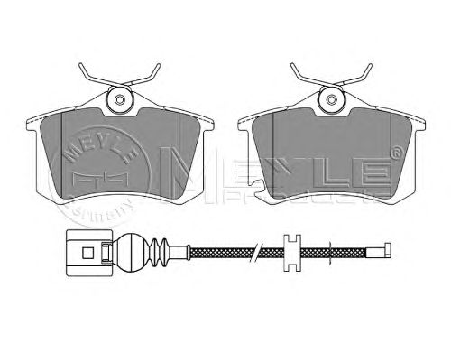 Тормозные колодки MEYLE 025 238 2317/W