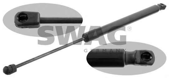 Газовый упор крышки багажника SWAG 30 93 1683