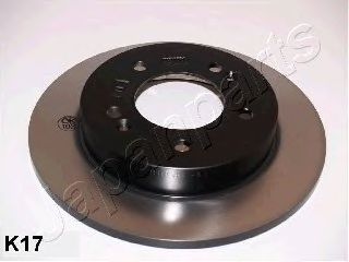 Гальмівний диск JAPANPARTS DP-K17