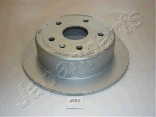 Тормозной диск JAPANPARTS DP-W01