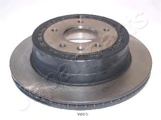 Гальмівний диск JAPANPARTS DP-W05