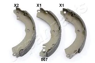 Тормозные колодки JAPANPARTS GF-007AF