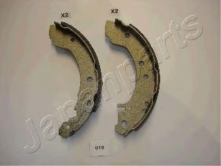 Тормозные колодки JAPANPARTS GF-010AF