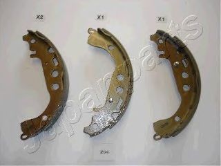 Тормозные колодки JAPANPARTS GF-204AF