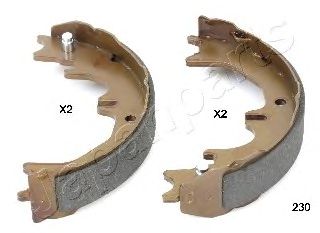 Тормозные колодки ручника JAPANPARTS GF-230AF