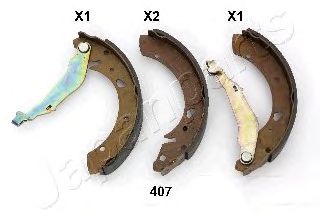 Тормозные колодки JAPANPARTS GF-407AF