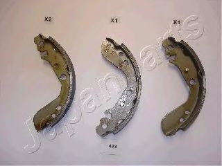 Тормозные колодки JAPANPARTS GF-493AF
