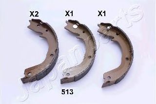 Тормозные колодки ручника JAPANPARTS GF-513AF