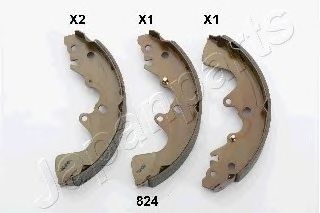 Тормозные колодки JAPANPARTS GF-824AF
