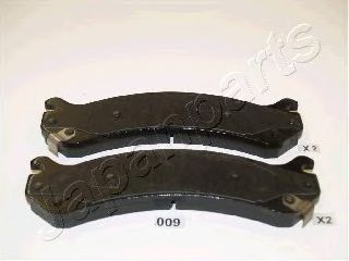 Тормозные колодки JAPANPARTS PA-009AF