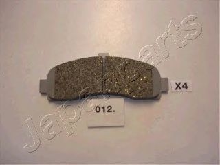 Тормозные колодки JAPANPARTS PA-012AF