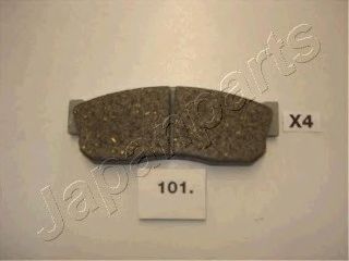 Тормозные колодки JAPANPARTS PA-101AF
