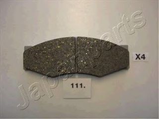 Тормозные колодки JAPANPARTS PA-111AF