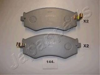 Тормозные колодки JAPANPARTS PA-144AF