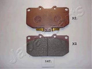 Тормозные колодки JAPANPARTS PA-147AF