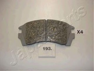 Тормозные колодки JAPANPARTS PA-193AF