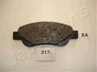 Тормозные колодки JAPANPARTS PA-217AF
