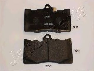 Тормозные колодки JAPANPARTS PA-222AF