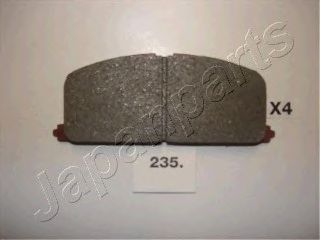 Тормозные колодки JAPANPARTS PA-235AF