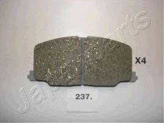 Тормозные колодки JAPANPARTS PA-237AF