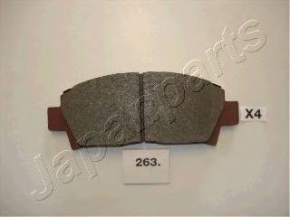 Тормозные колодки JAPANPARTS PA-263AF