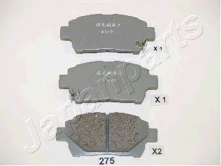 Тормозные колодки JAPANPARTS PA-275AF