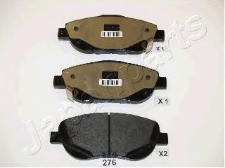 Гальмівні колодки JAPANPARTS PA-276AF