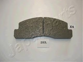 Тормозные колодки JAPANPARTS PA-283AF