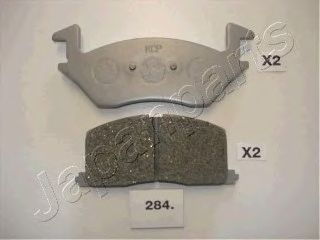 Тормозные колодки JAPANPARTS PA-284AF
