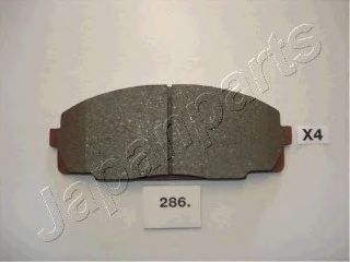 Тормозные колодки JAPANPARTS PA-286AF