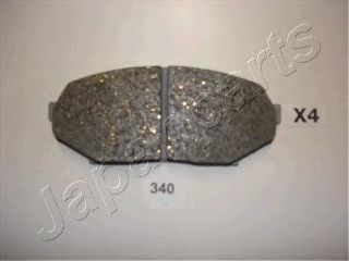 Тормозные колодки JAPANPARTS PA-340AF
